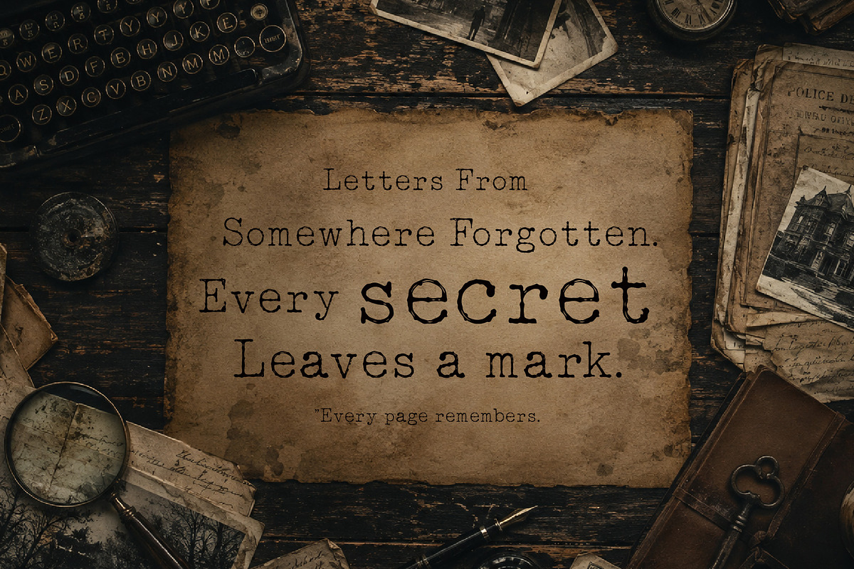 Yestertype Classic grunge typewriter, a Serif Font by HypeWorksCo (Photo 4 of 12)