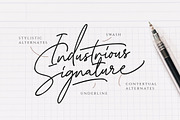 Katherine Script (+Premade Logo), a Script Font by Sarid Ezra (Thumbnail 2 of 9)