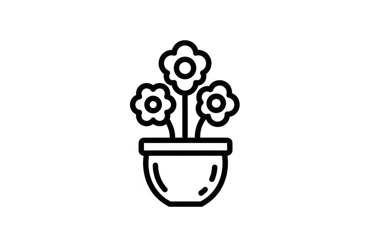 Flower Pot Silhouette Vector Bundle, an Illustration by jahid234 (Photo 18 of 49)