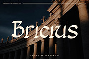 Bricius - Celtic Typeface, a Font by Typefactoryco (Thumbnail 1 of 9)