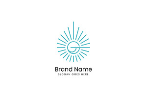 Letter G Shine Logo, a Branding & Logo Template by Evloxx Studio