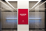 Animated Elevator / Poster Mock-up, a Product Mockup by GK Creative (Thumbnail 1 of 8)