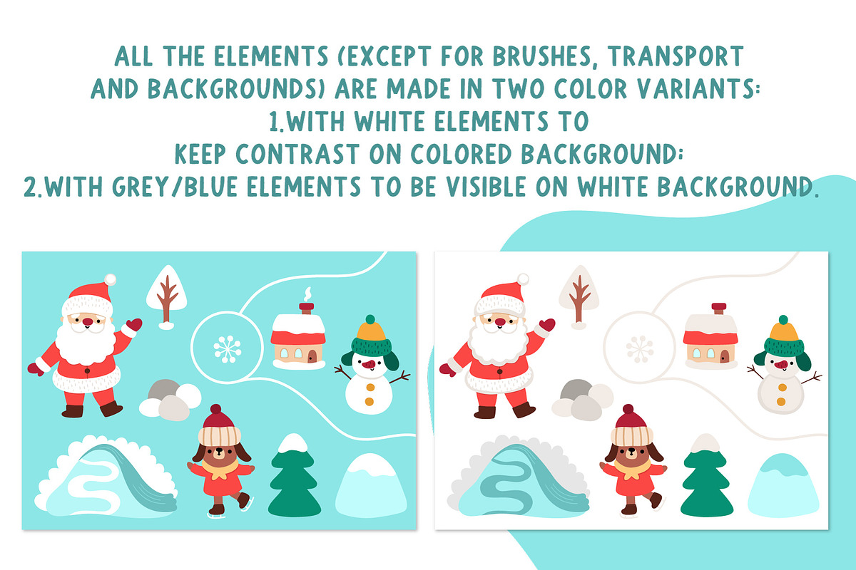 Christmas village map creator, a Seasonal Illustration by Lexi Claus (Photo 11 of 12)