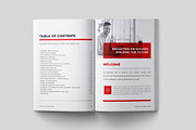 Annual Report Template, a Brochure Template by Designsoul14 (Thumbnail 5 of 15)