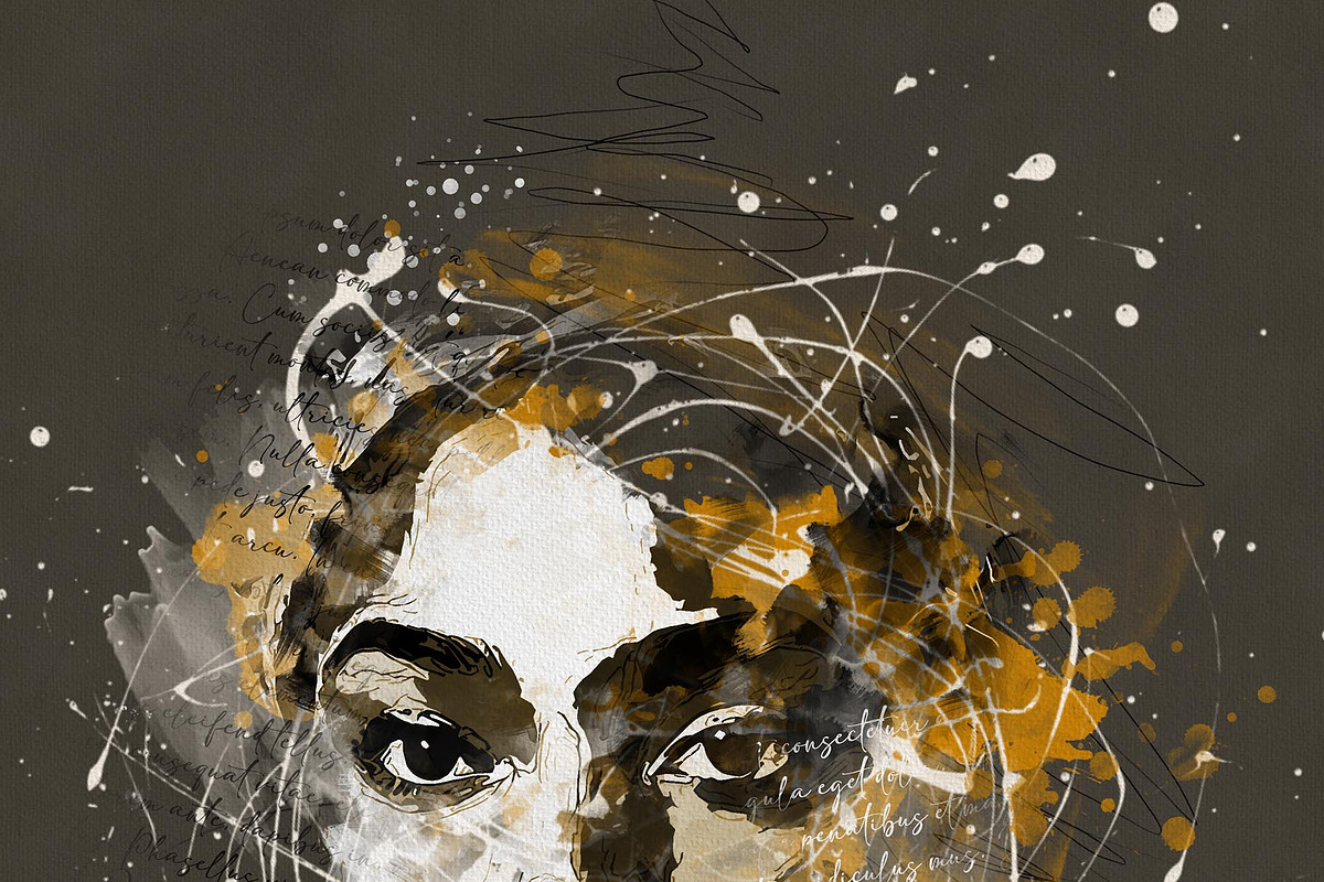 Vintage Watercolor Mixed Media Art, an Action Add-On by MRI STUDIO (Photo 25 of 25)