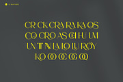 Coroy - Elegant Sans Serif Font, a Sans Serif Font by Aqeel_Art (Thumbnail 11 of 12)