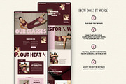 Pink Red Squarespace 7.1 Template, a Squarespace Template by Row Creative (Thumbnail 2 of 10)