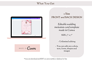 Asian Floral Wedding Invite - B5A, an Invitation Template by YeeqsWedding (Thumbnail 2 of 5)