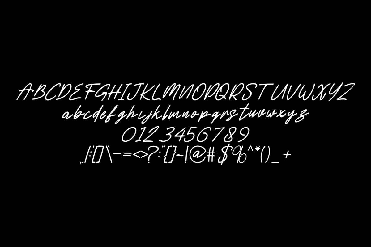 Risnaila Handwritten Font, a Handwritten Font by VectorCraft (Photo 3 of 4)