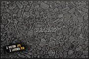 Cleaning Objects & Symbols Set, an Object Graphic by BALABOLKA (Thumbnail 4 of 4)