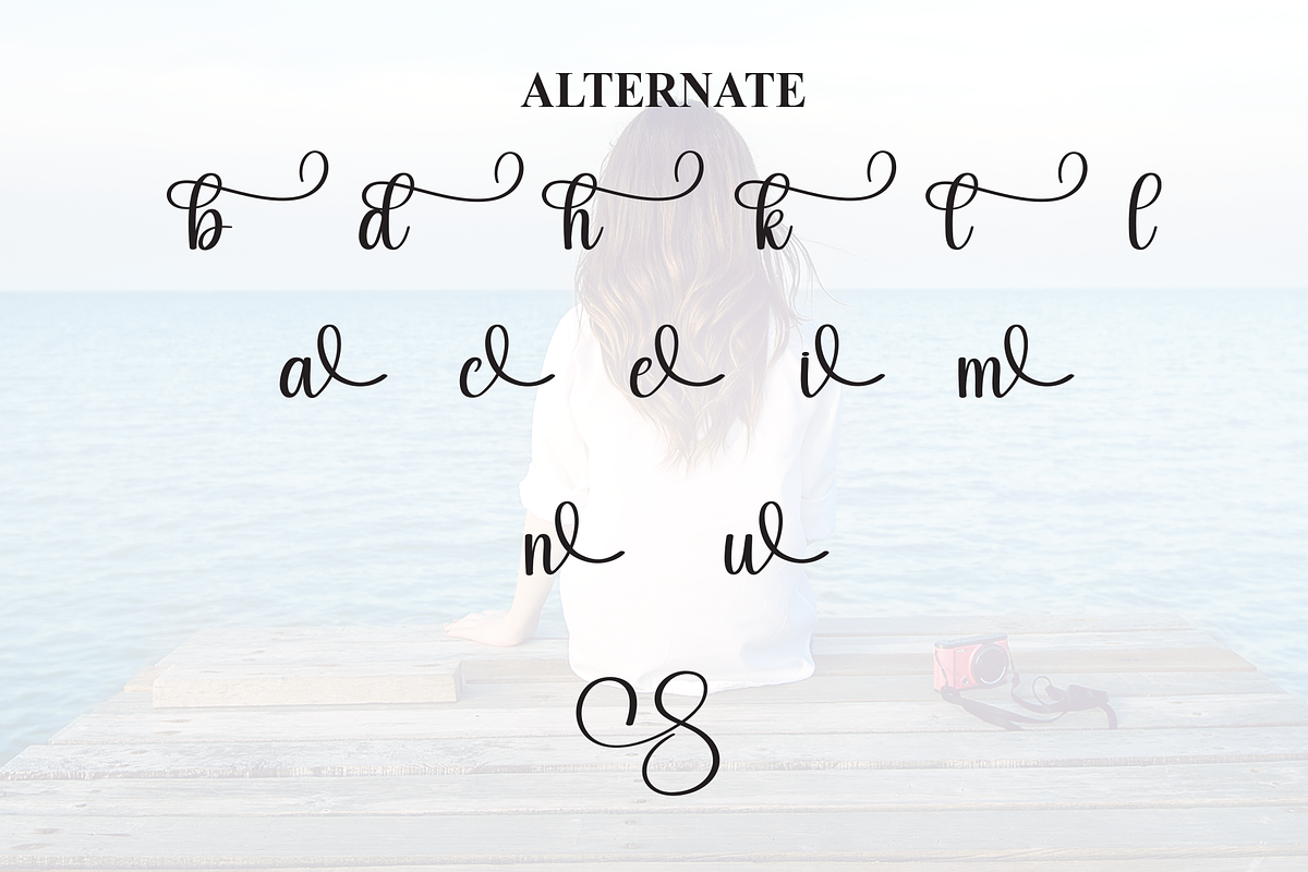 Solitude | Script Font, a Handwritten Font by Scratchones (Photo 8 of 9)
