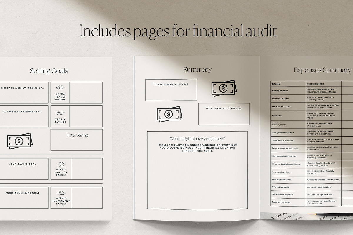 Financial Independence Planner Canva, a Presentation Template by HelloKarla (Photo 3 of 9)