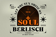 Berlisch, a Serif Font by Drizy (Thumbnail 7 of 9)