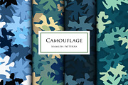 Camouflage seamless patterns set, a Pattern Graphic by ArchonDigitalShop (Thumbnail 6 of 8)