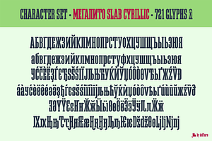 Megalito Slab Cyrillic