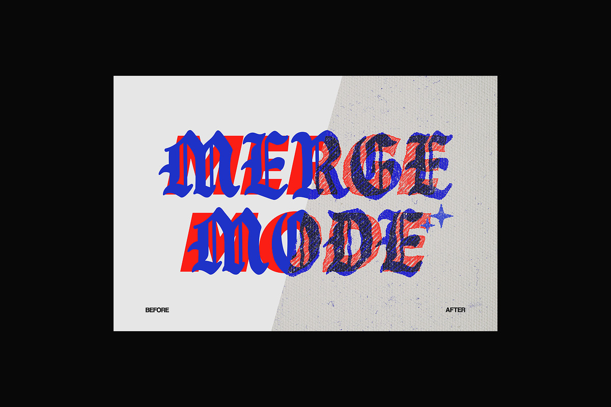 Overprint Text Effect, a Brushes & More by Matsero (Photo 3 of 4)