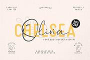 Chelsea Olivia - Font Duo, a Script Font by Garisman Std (Thumbnail 1 of 10)