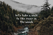Lazy River: A Water-Inspired Font, a Sans Serif Font by Britt Fabello (Thumbnail 4 of 6)