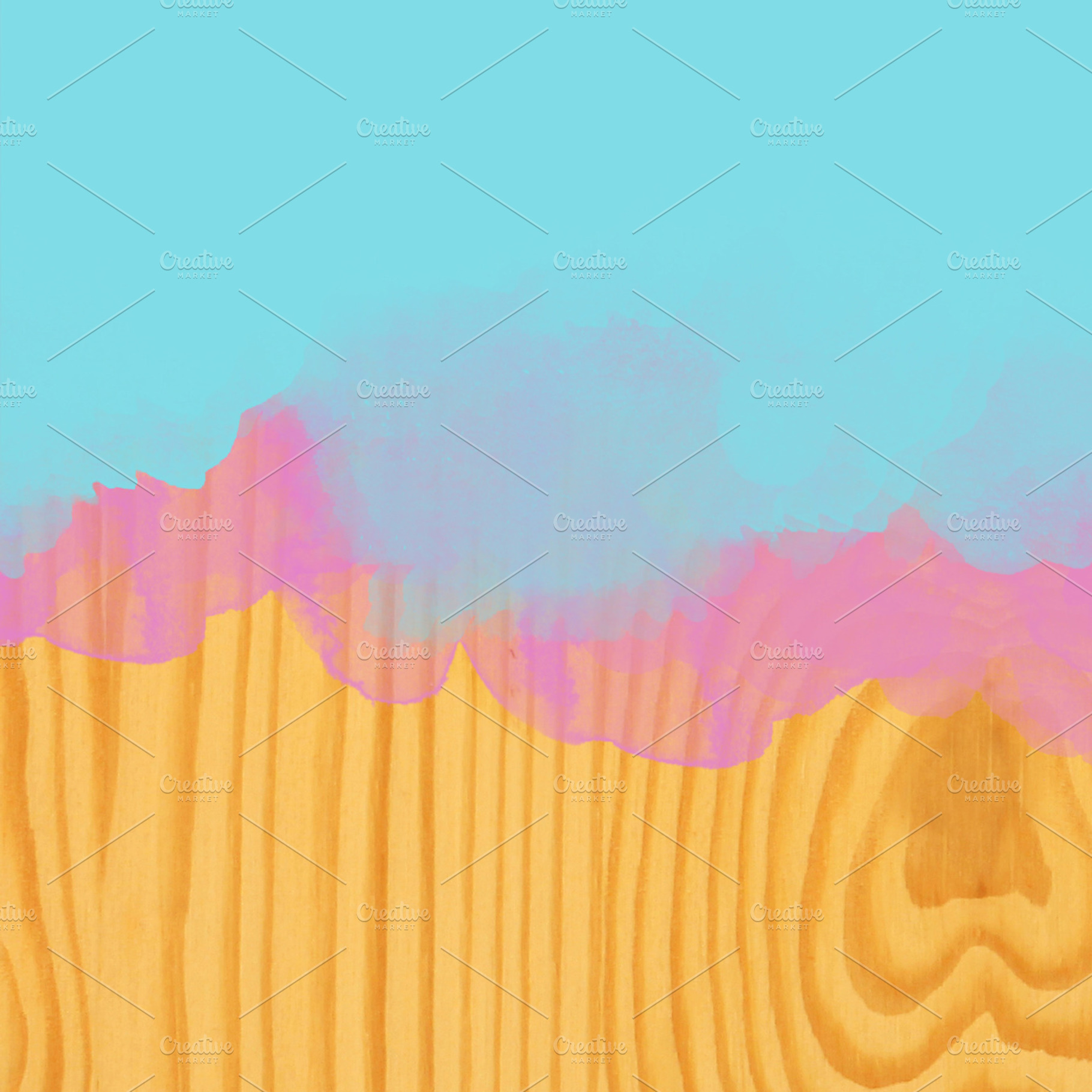 Paint brush on wood featuring paint, brush, and wood