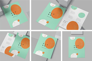US Letter Size Flyer Mockups, an Advertising Mockup by megostudi0