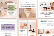 Blog & News Room Instagram CANVA PS, a Social Media Template by Eviory (Thumbnail 15 of 26)