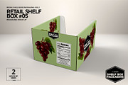 Retail Shelf Box 05 Packaging Mockup, a Packaging Mockup by INCDesign (Thumbnail 5 of 5)