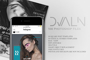 DVALIN - Instagram Stories & Posts, a Social Media Template by RussGFX (Thumbnail 8 of 8)