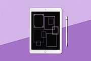 30 Frame Brushes for Procreate App, a Brush Add-On by Molly Jacques (Thumbnail 5 of 6)