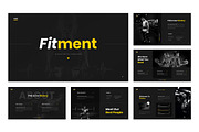Fitment - Fitness Powerpoint, a Presentation Template by Design Persona (Thumbnail 2 of 5)