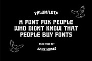 Paloma.otf, a Hank Makes Font, a Font by Hank Makes (Thumbnail 3 of 4)