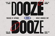 GC Dooze - Display Condensed Sans, a Sans Serif Font by Glyphonic (Thumbnail 1 of 15)