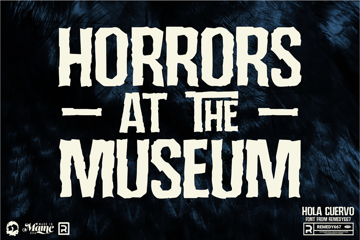 Hola Cuervo, a Sans Serif Font by Remedy667 (Photo 7 of 11)