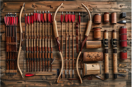 Traditional archery equipment, a Sports & Recreation Photo by Ylivdesign