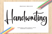 Handwriting | Script Font, a Handwritten Font by Scratchones (Thumbnail 1 of 8)