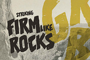 Half Awake; Rough Display Font, a Handwritten Font by Eko Bimantara (Thumbnail 3 of 6)