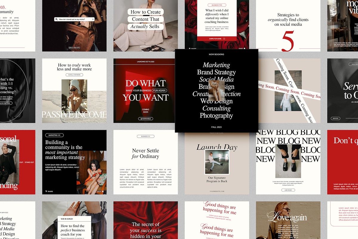 Boss Social Media Templates, a Social Media Template by Brand & Bloom (Photo 5 of 9)