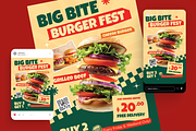 Food Promotion Flyer Set, a Flyer Template by Annora Studio (Thumbnail 2 of 6)
