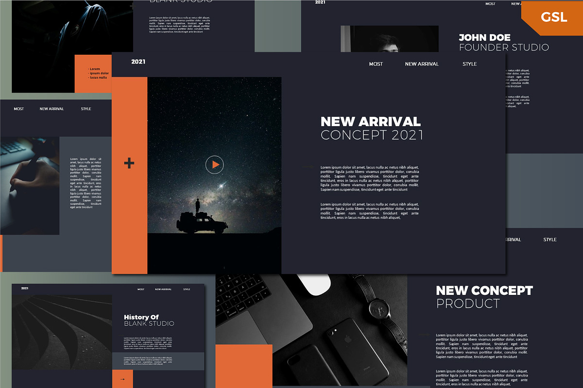 Blank Bundle Presentation, a Presentation Template by GridlineType (Photo 4 of 11)