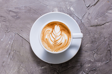 Cup of cappuccino featuring art, background, and beautiful, a Food & Drink Photo by oksix