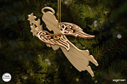 3D Christmas Angels Ornament Bundle, a Decorative Illustration by svgocean (Thumbnail 4 of 20)