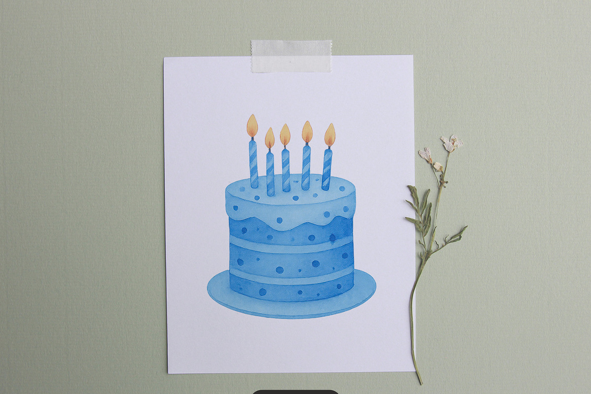 Goose Birthday - Cute PNG Clipart, an Animal Illustration by PaintPixelCo (Photo 9 of 10)