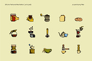 Coffee Illustration (Wake Up), a Food Illustration by Elysamunster (Thumbnail 4 of 17)
