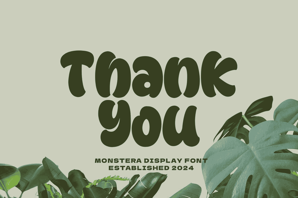MONSTERA, a Handwritten Font by Mozatype (Photo 10 of 10)