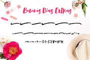 Buenos Dias Font + Extras, a Script Font by Calamar Studio (Thumbnail 14 of 15)