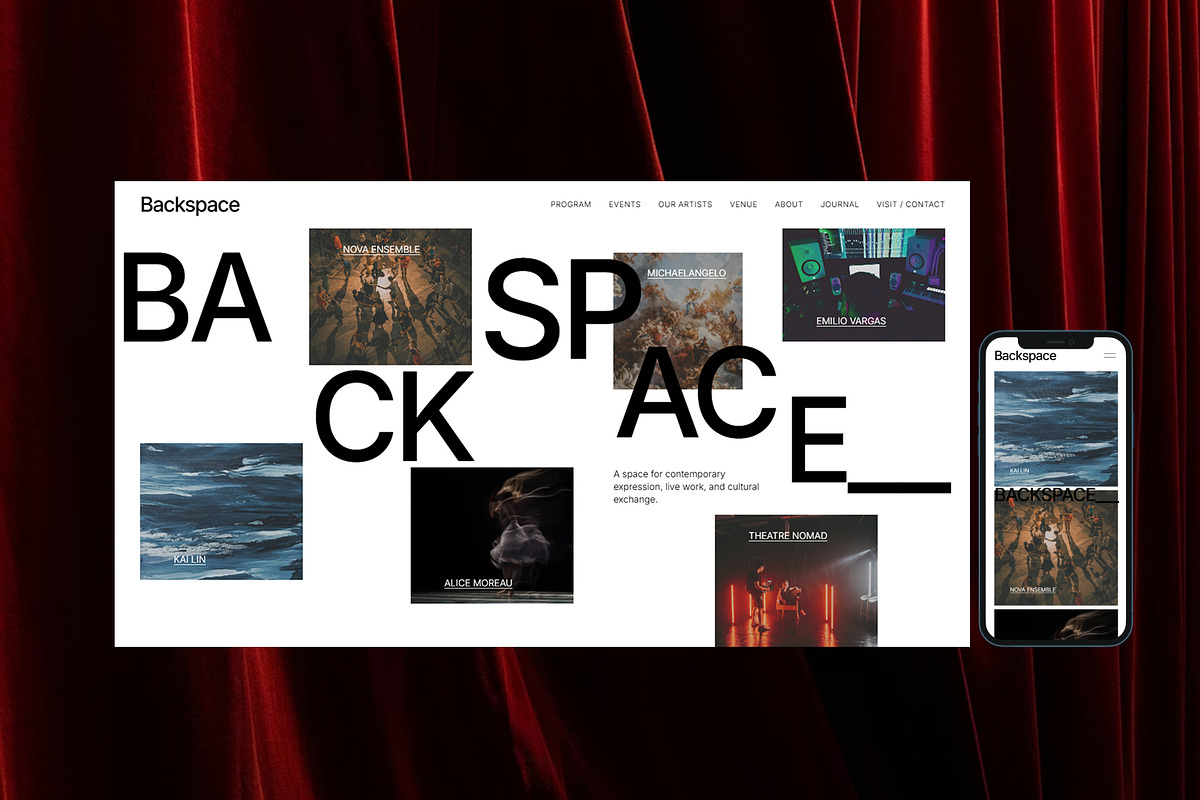 Backspace - Squarespace Template, a Squarespace Template by Gem Media (Photo 4 of 5)