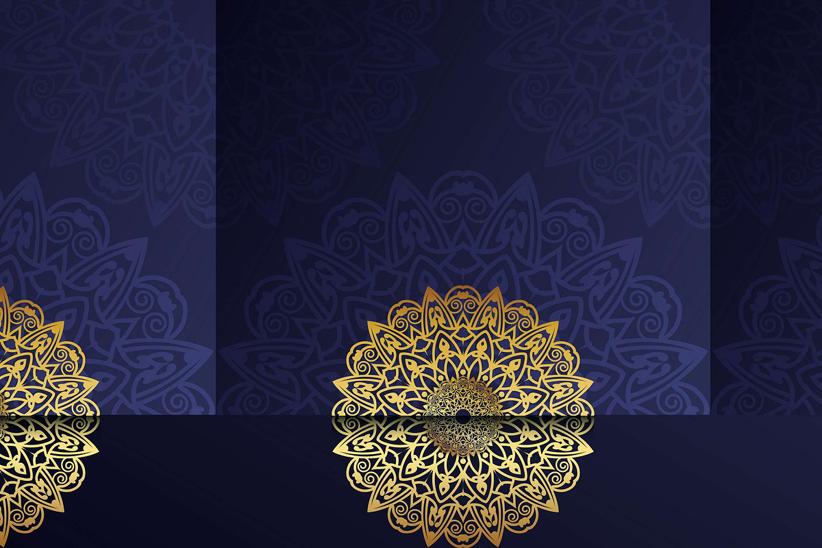 560+ Mandala Design Mega Collection, a Decorative Illustration by NJ Himel (Photo 241 of 289)