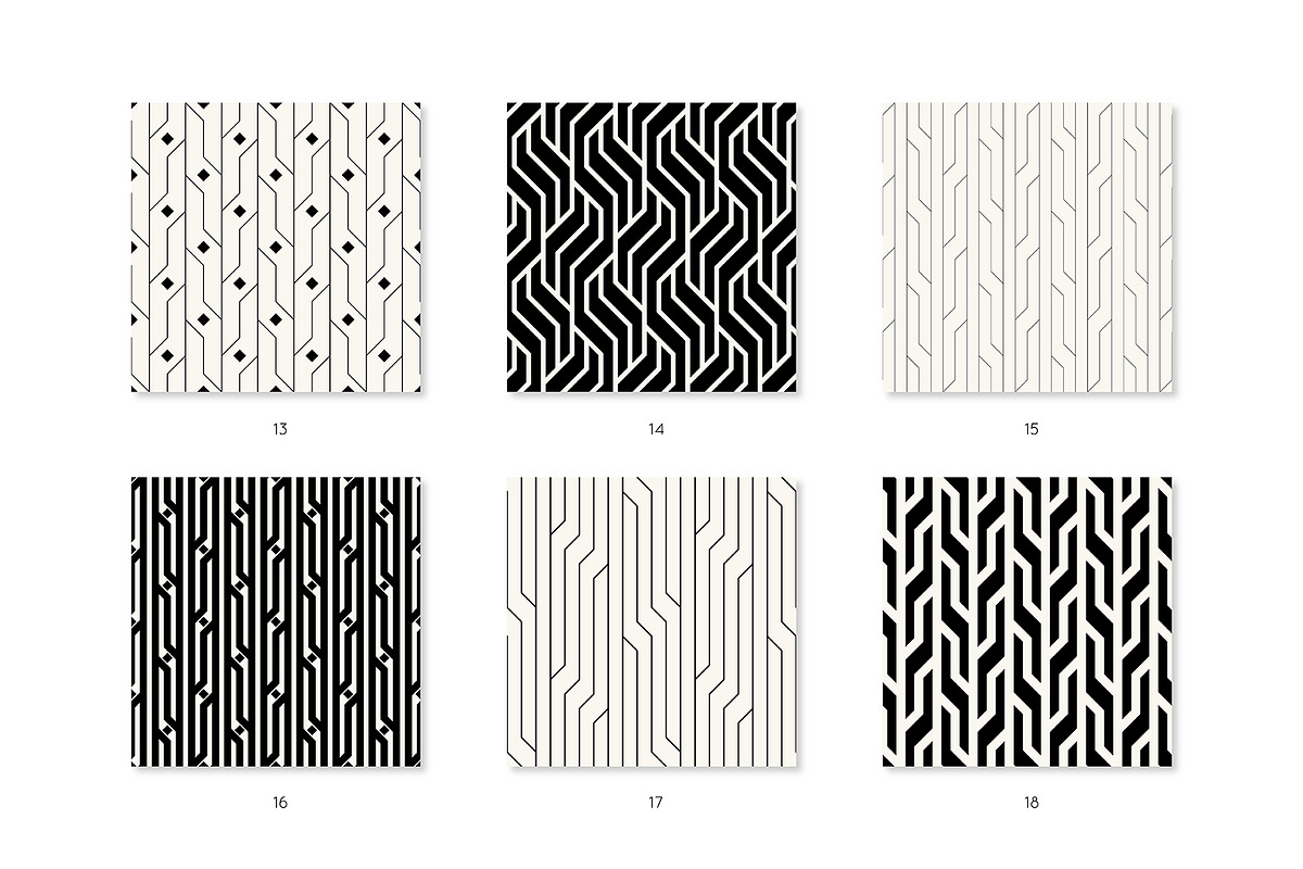 Striped. Seamless Patterns, a Pattern Graphic by Curly_Pat (Photo 5 of 8)