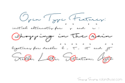 Shopping Script, a Script Font by Roland Huse Design (Thumbnail 3 of 4)