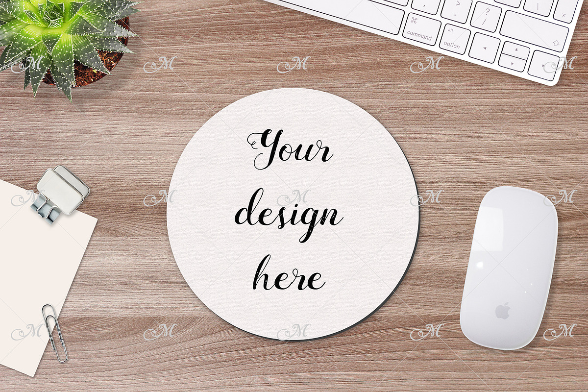 Mouse Pad Mockup 2-in-1, a Product Mockup by Maddy's Art & Mockups (Photo 1 of 4)