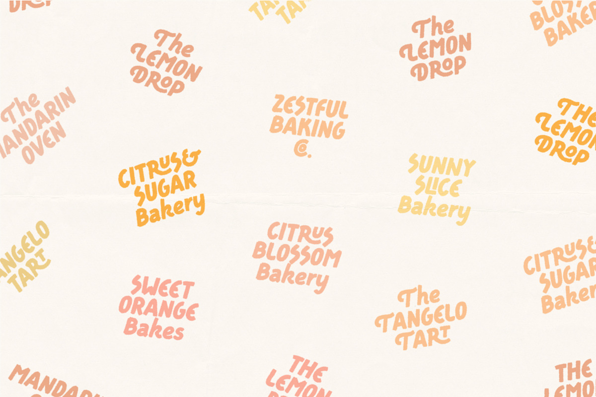 Sweet Orange - Hand-painted Sans, a Handwritten Font by Harmonais Visual (Photo 11 of 11)